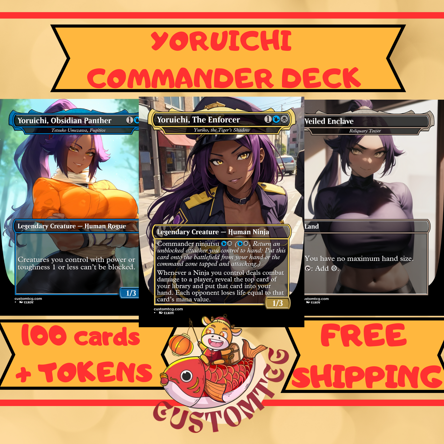 Yoruichi Commander Deck