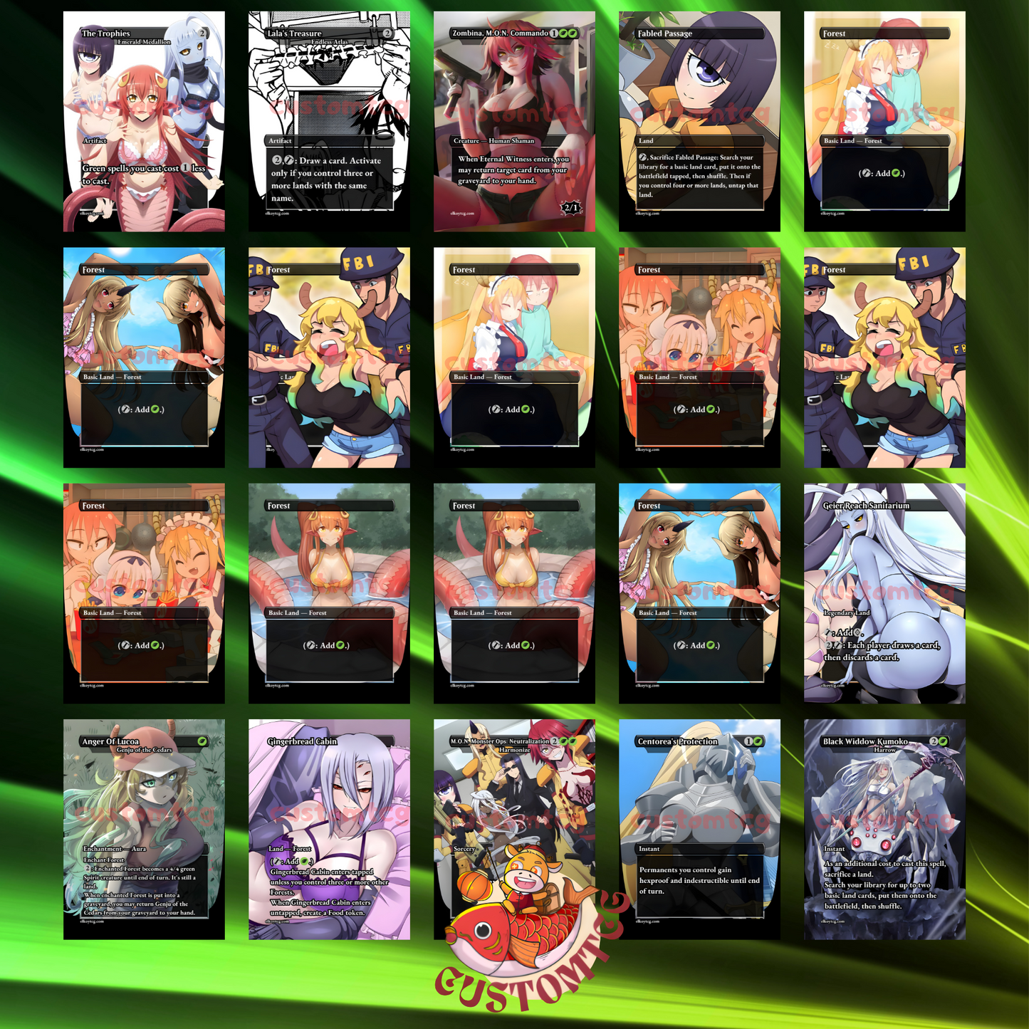Monster Girls Commander Deck