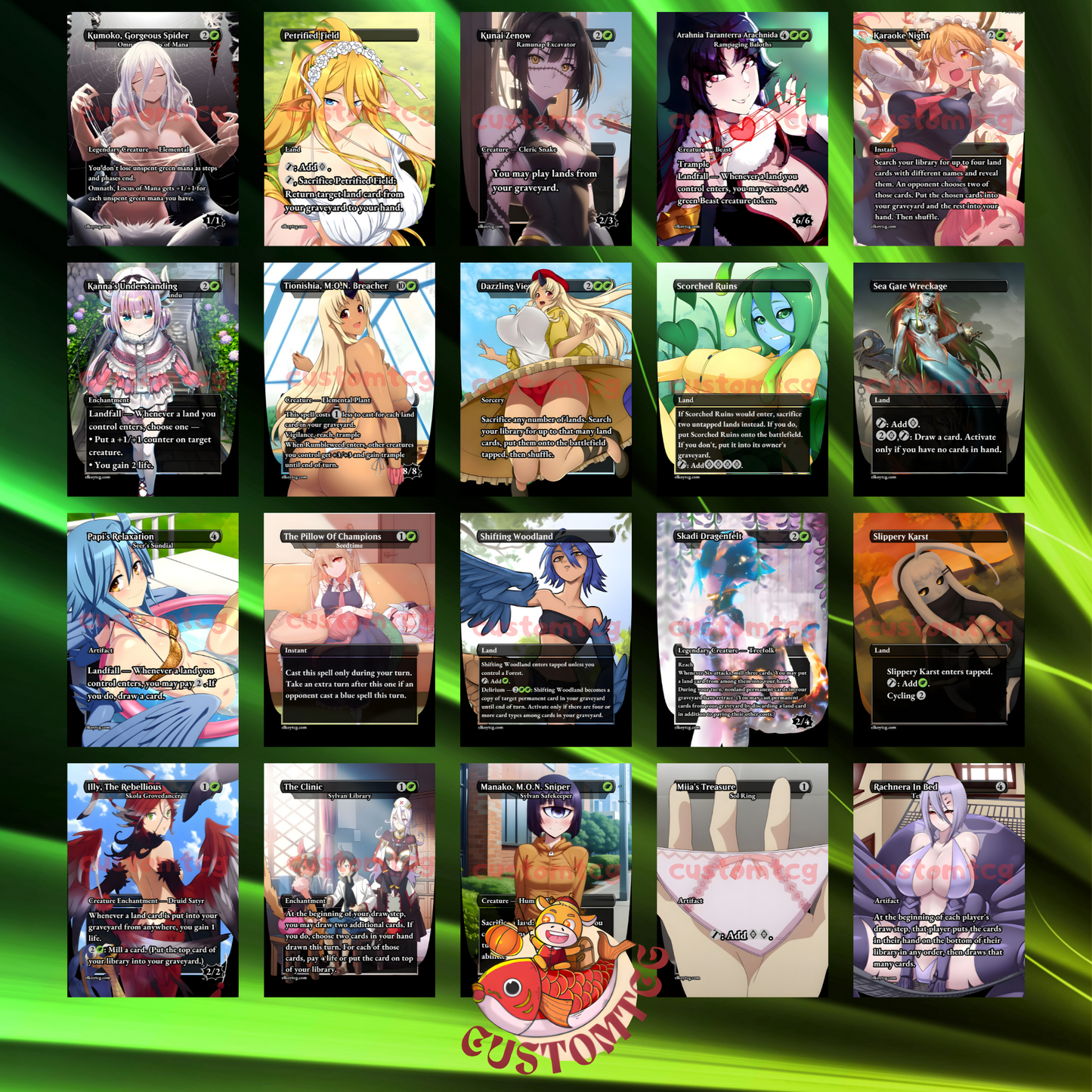 Monster Girls Commander Deck