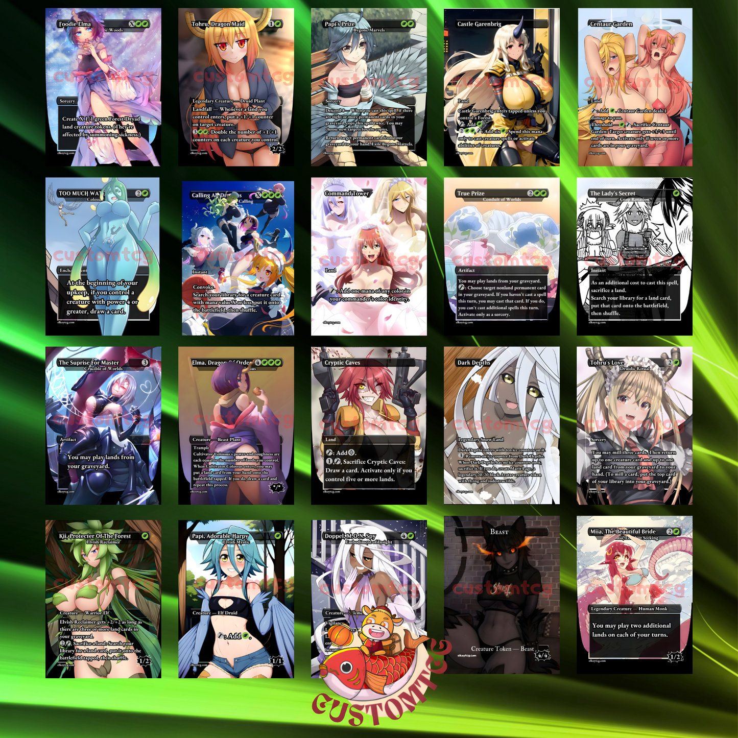 Monster Girls Commander Deck