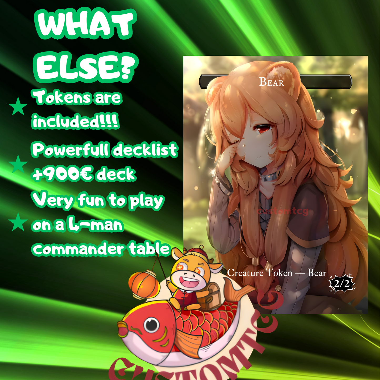 Monster Girls Commander Deck