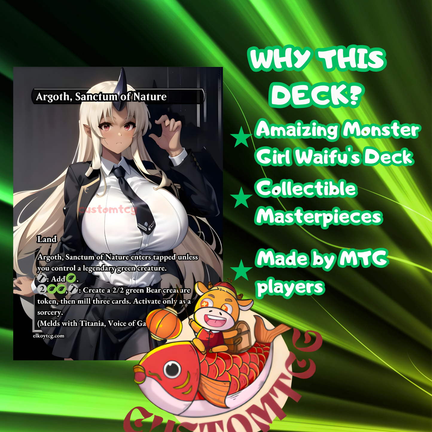 Monster Girls Commander Deck
